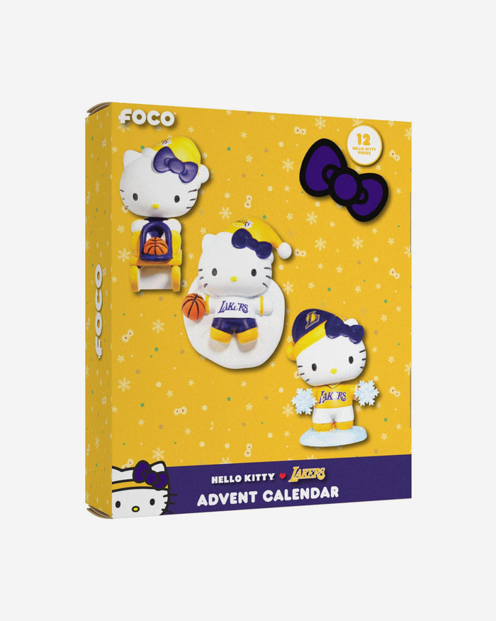 Los Angeles Lakers Hello Kitty® Bobblehead Advent Calendar FOCO - FOCO.com