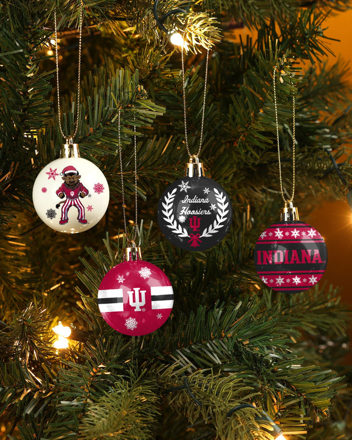 Indiana Hoosiers Ornament Set Advent Calendar FOCO - FOCO.com