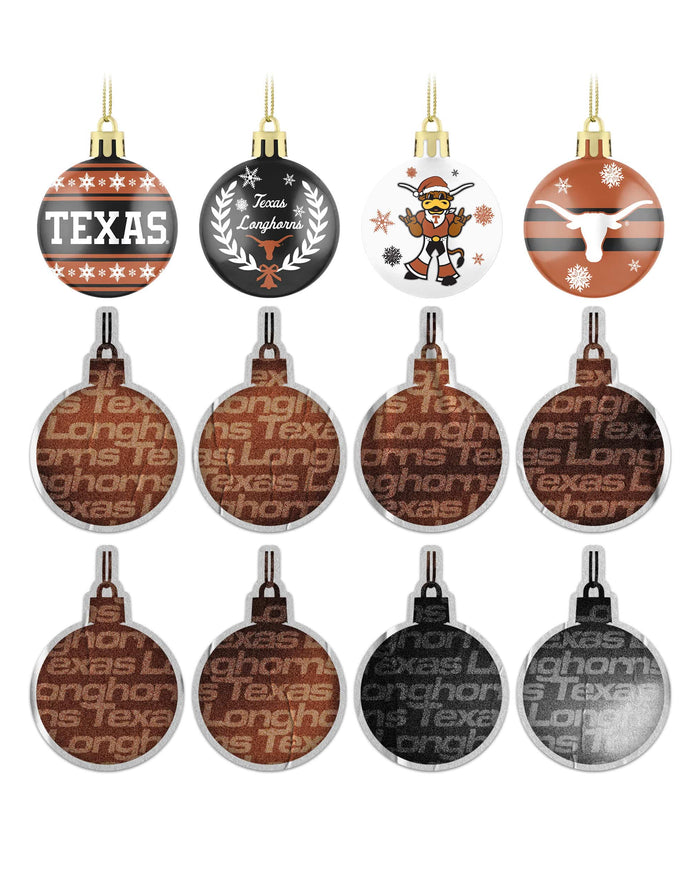 Texas Longhorns Ornament Set Advent Calendar FOCO - FOCO.com