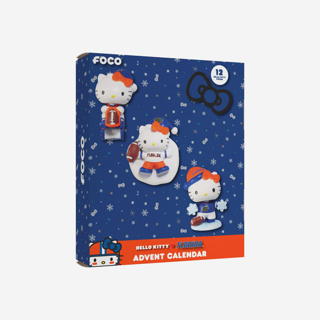 Florida Gators Hello Kitty® Bobblehead Advent Calendar FOCO - FOCO.com