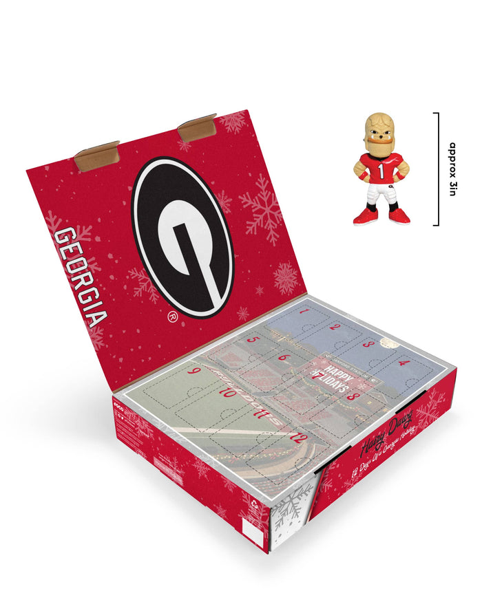 Georgia Bulldogs Mascot Bobblehead Advent Calendar FOCO - FOCO.com
