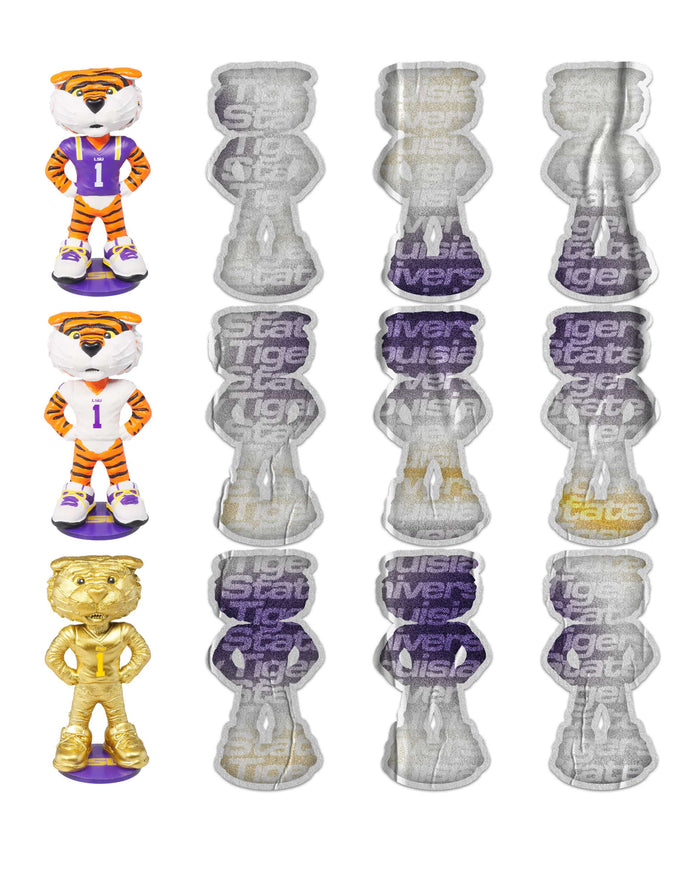 LSU Tigers Mascot Bobblehead Advent Calendar FOCO - FOCO.com
