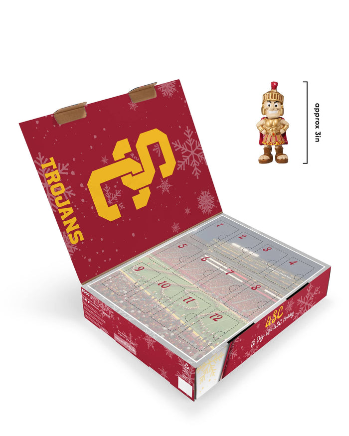 USC Trojans Mascot Bobblehead Advent Calendar FOCO - FOCO.com