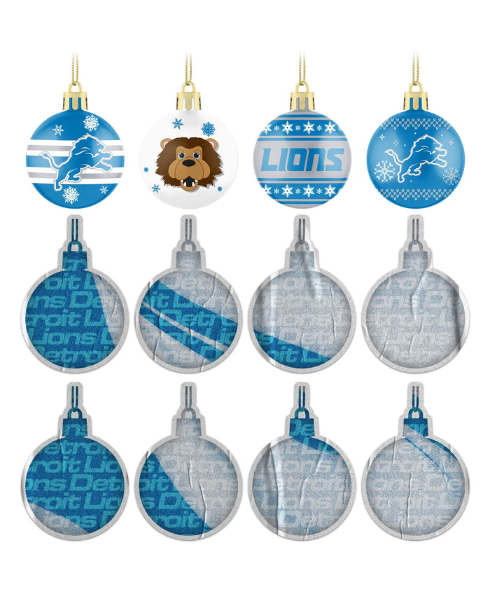Detroit Lions Ornament Set Advent Calendar FOCO - FOCO.com