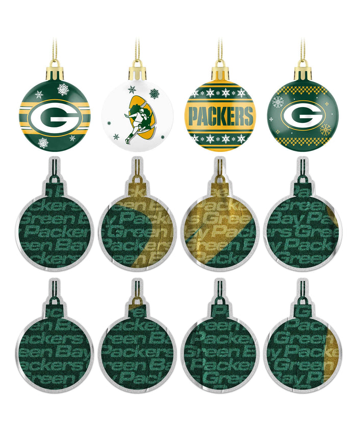 Green Bay Packers Ornament Set Advent Calendar FOCO - FOCO.com