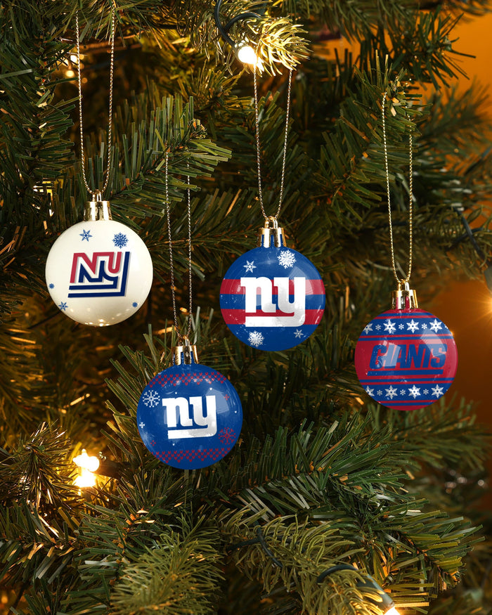 New York Giants Ornament Set Advent Calendar FOCO - FOCO.com