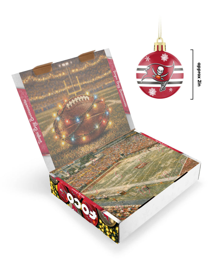 Tampa Bay Buccaneers Ornament Set Advent Calendar FOCO - FOCO.com