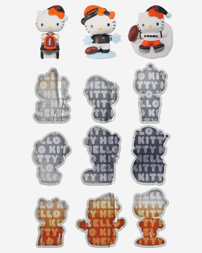 Chicago Bears Hello Kitty® Bobblehead Advent Calendar FOCO - FOCO.com