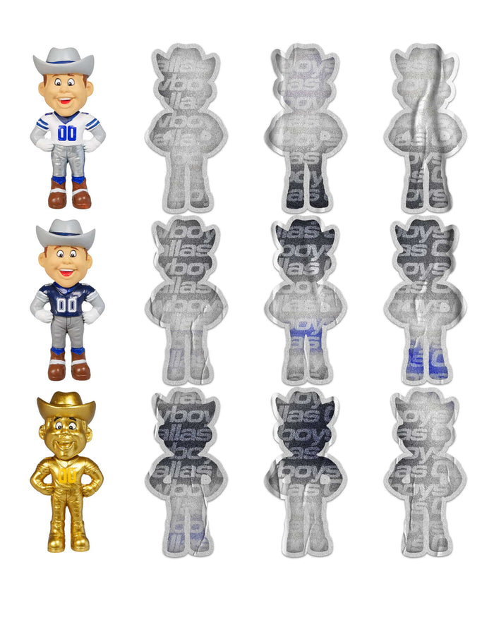 Dallas Cowboys Mascot Bobblehead Advent Calendar FOCO - FOCO.com
