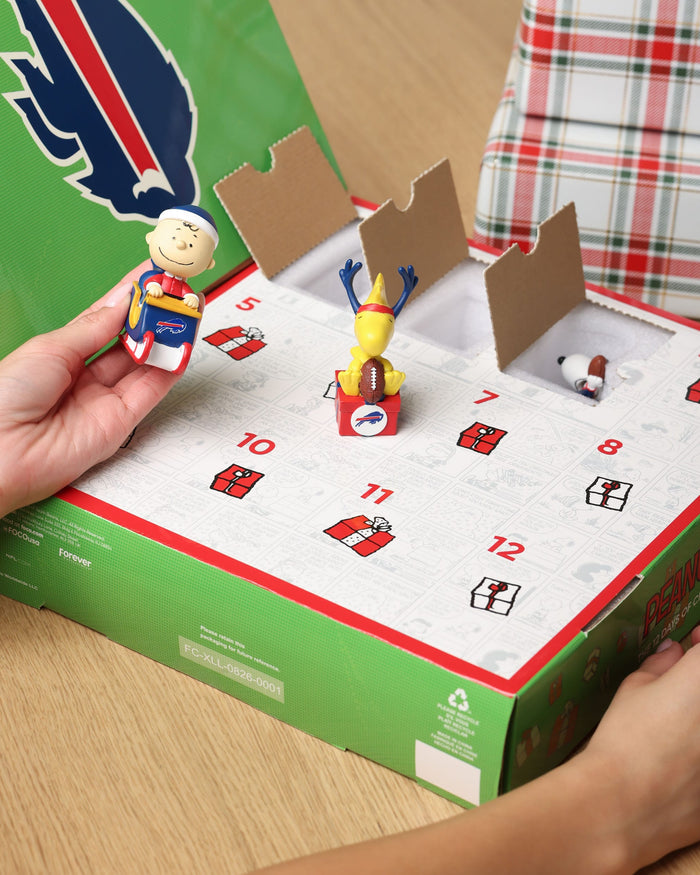 Chicago Bears Peanuts Bobblehead Advent Calendar FOCO - FOCO.com