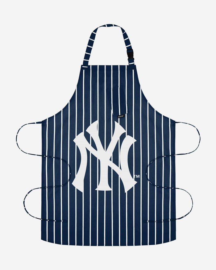 New York Yankees Pinstripe Apron FOCO - FOCO.com