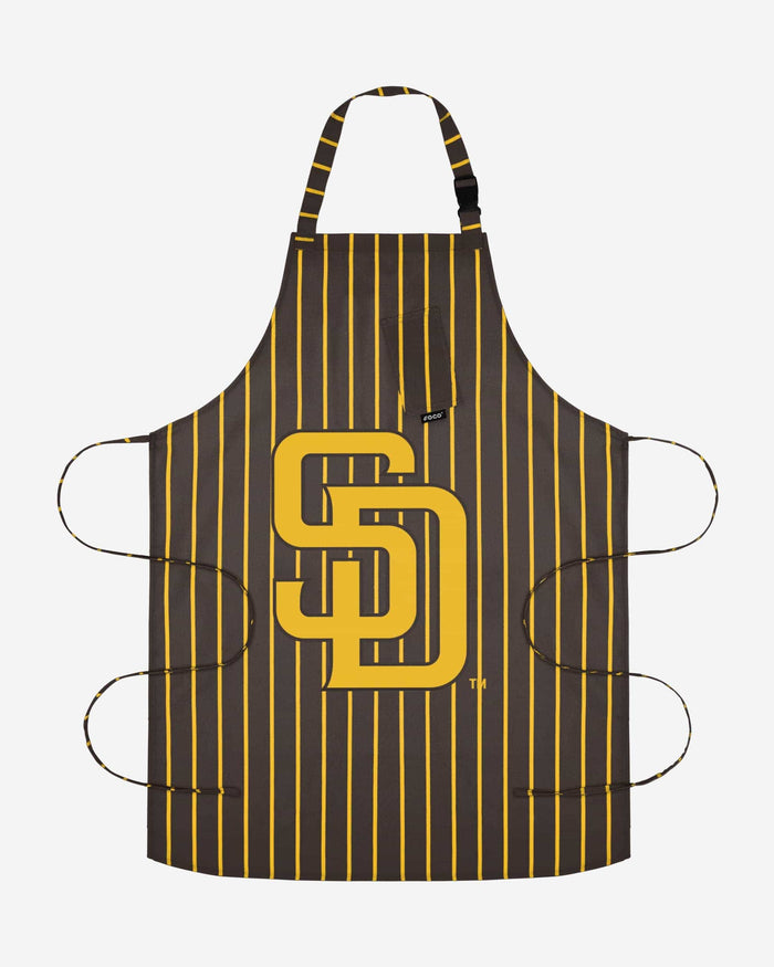 San Diego Padres Pinstripe Apron FOCO - FOCO.com