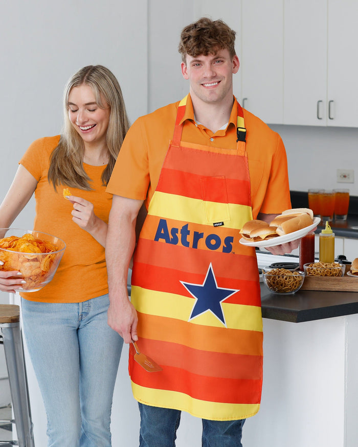 Houston Astros Thematic Apron FOCO - FOCO.com