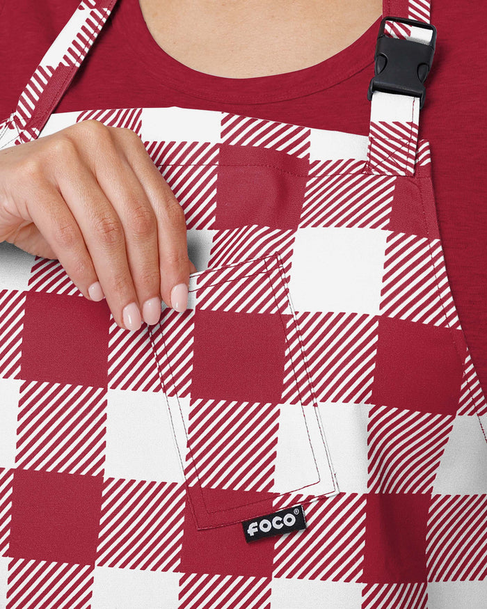 Alabama Crimson Tide Plaid Apron FOCO - FOCO.com