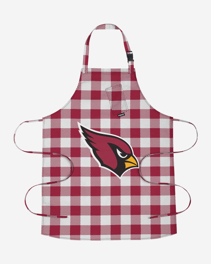 Arizona Cardinals Plaid Apron FOCO - FOCO.com