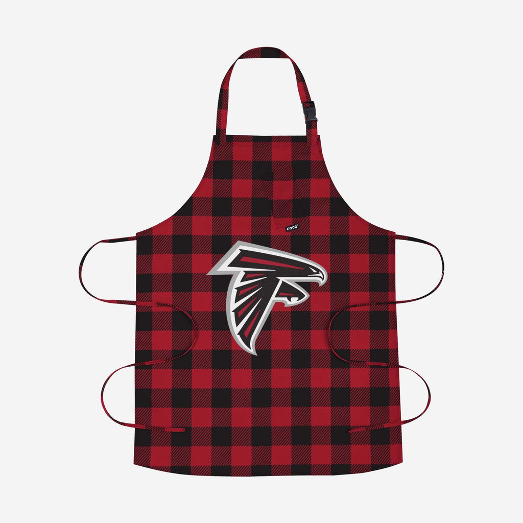 Atlanta Falcons Plaid Apron FOCO - FOCO.com