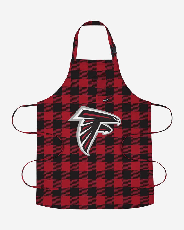 Atlanta Falcons Plaid Apron FOCO - FOCO.com