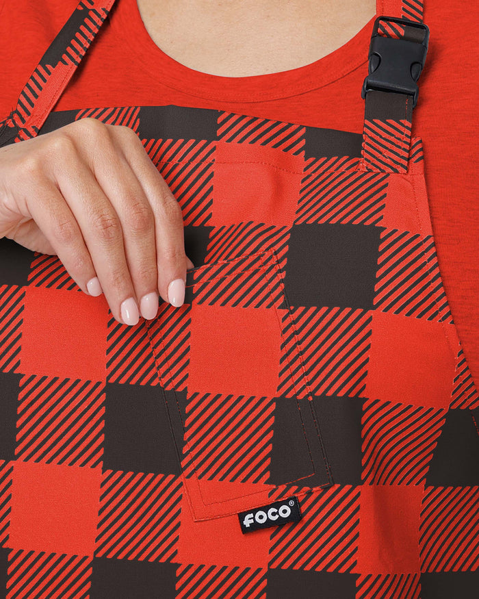 Cleveland Browns Plaid Apron FOCO - FOCO.com