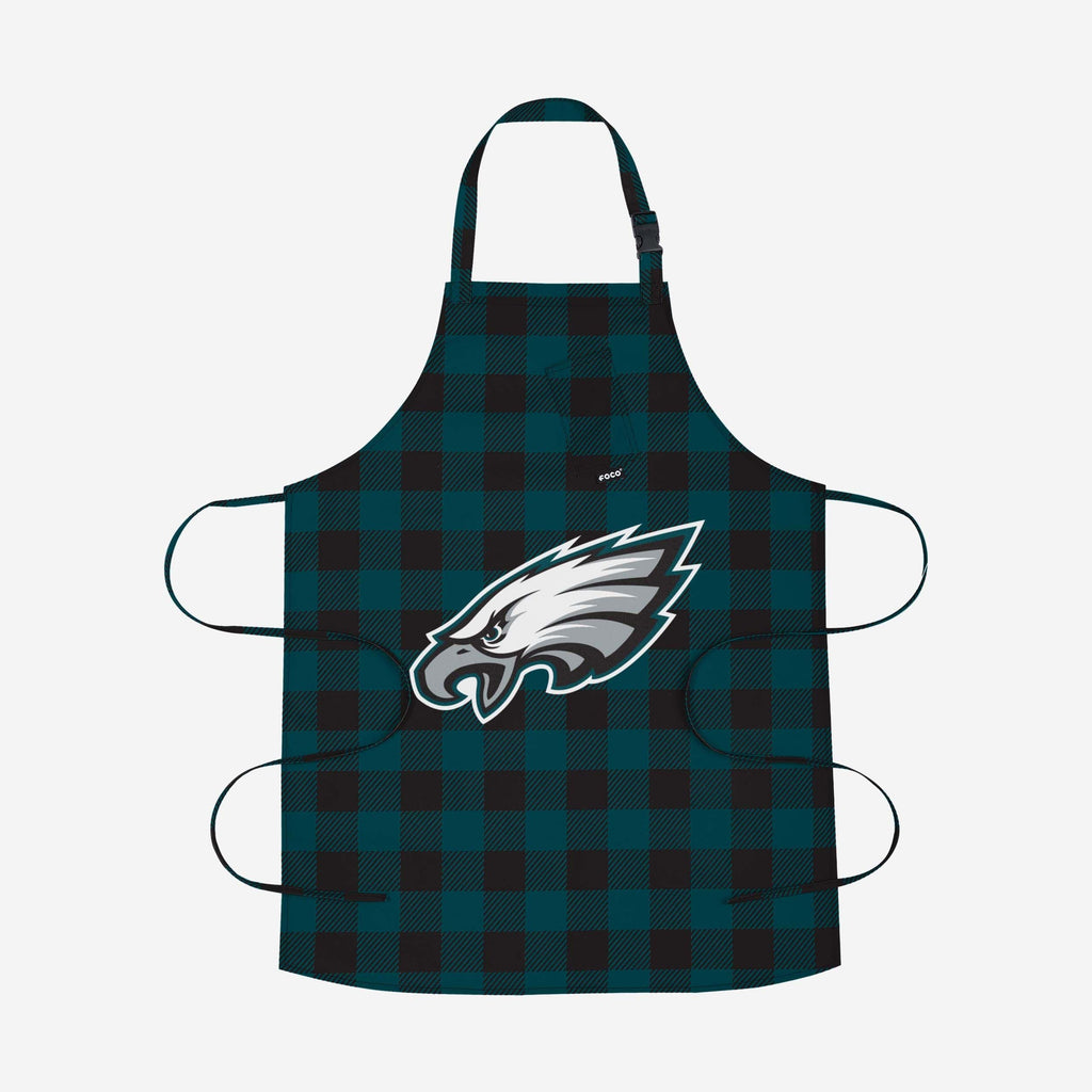 Philadelphia Eagles Plaid Apron FOCO - FOCO.com