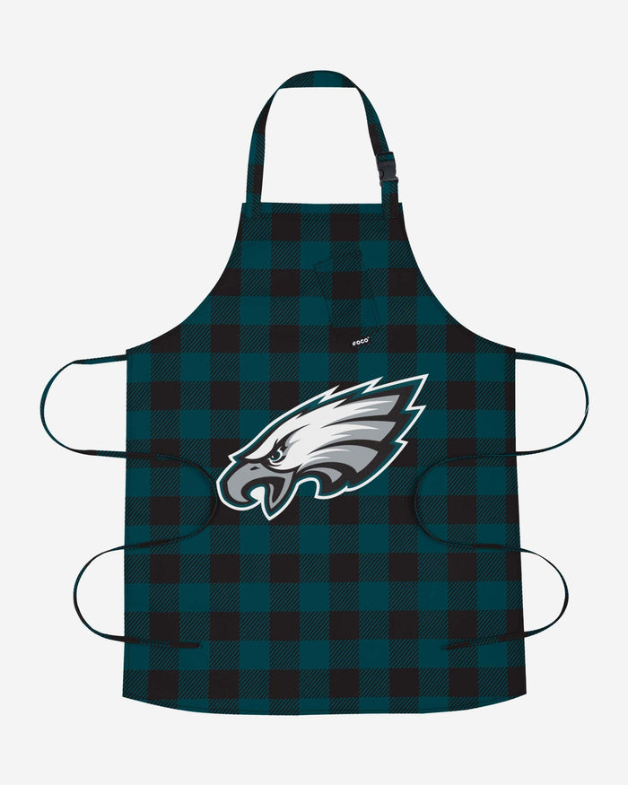 Philadelphia Eagles Plaid Apron FOCO - FOCO.com