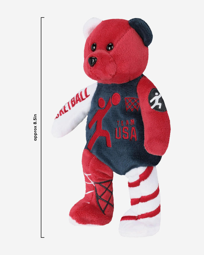 Team USA Basketball Team Beans Embroidered Bear FOCO - FOCO.com