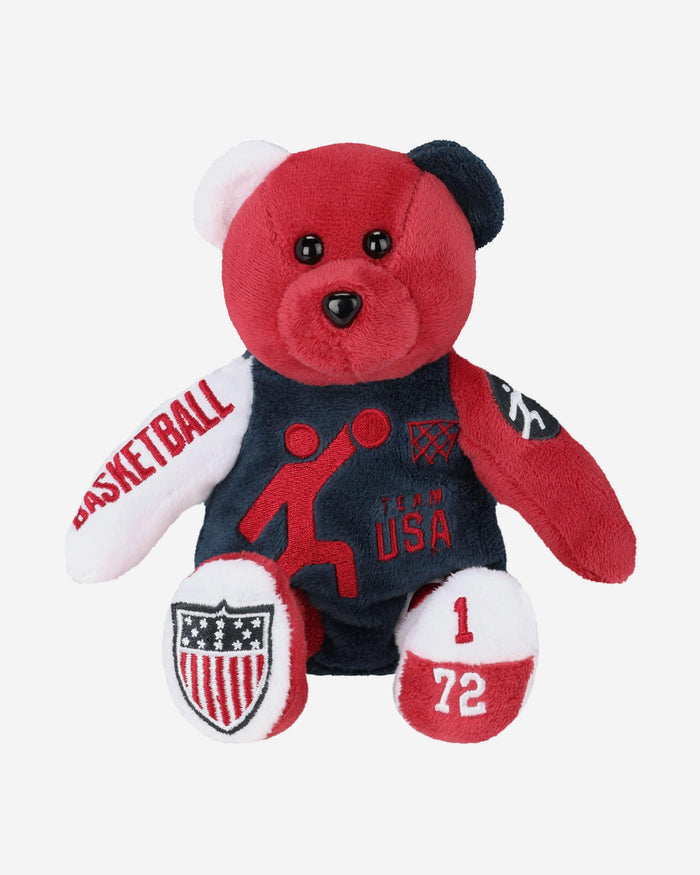 Team USA Basketball Team Beans Embroidered Bear FOCO - FOCO.com