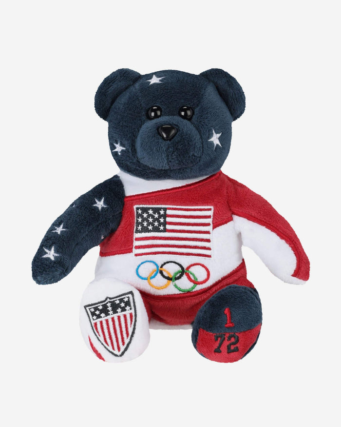 Team USA Commemorative Team Beans Embroidered Bear FOCO - FOCO.com