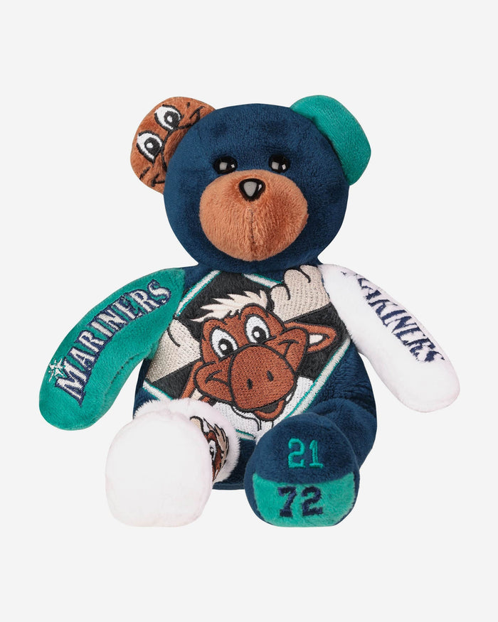 Mariner Moose Seattle Mariners 2023 MLB All-Star Game Team Beans Commemorative Mascot Embroidered Bear FOCO - FOCO.com