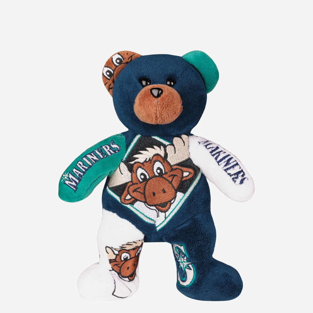 Mariner Moose Seattle Mariners 2023 MLB All-Star Game Team Beans Commemorative Mascot Embroidered Bear FOCO - FOCO.com