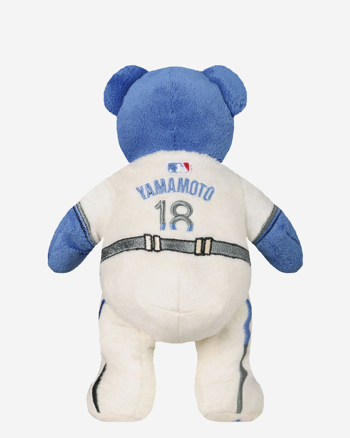 Yoshinobu Yamamoto Los Angeles Dodgers 2024 City Connect Team Beans Embroidered Player Bear FOCO - FOCO.com