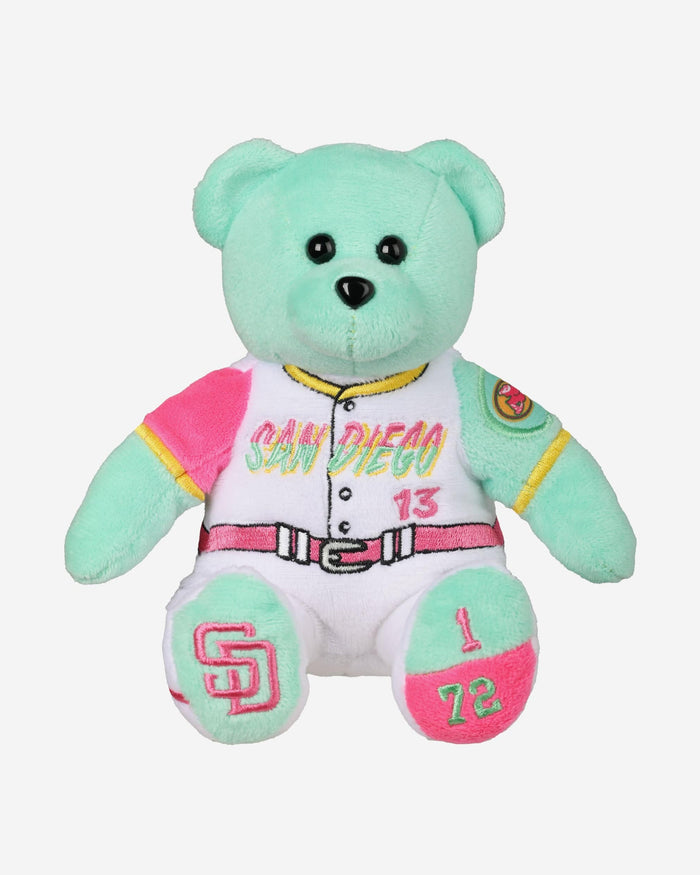 Manny Machado San Diego Padres 2024 City Connect Team Beans Embroidered Player Bear