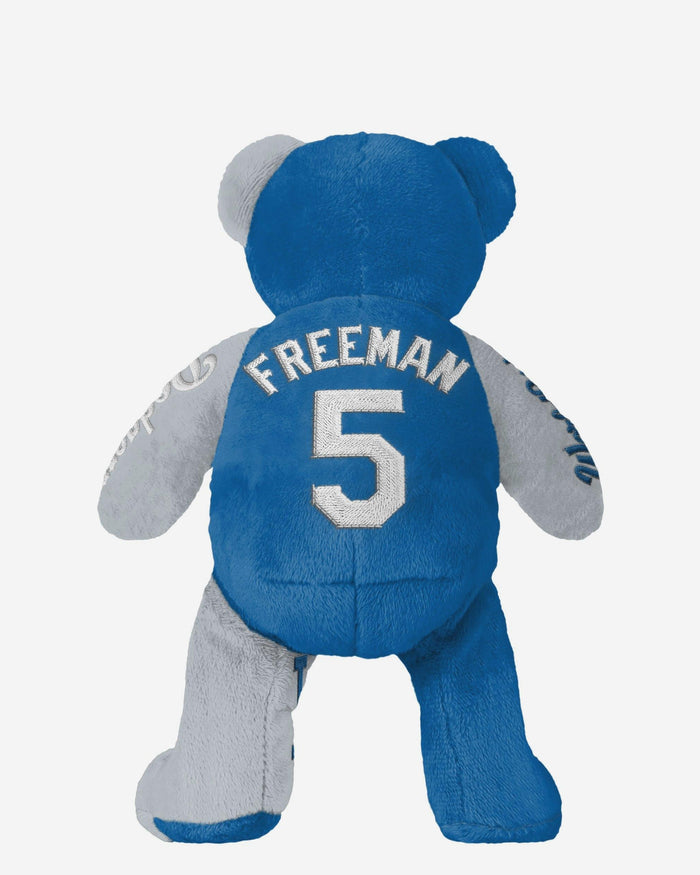 Freddie Freeman Los Angeles Dodgers 2025 Back To Back World Series Champions Player Embroidered Bear FOCO - FOCO.com