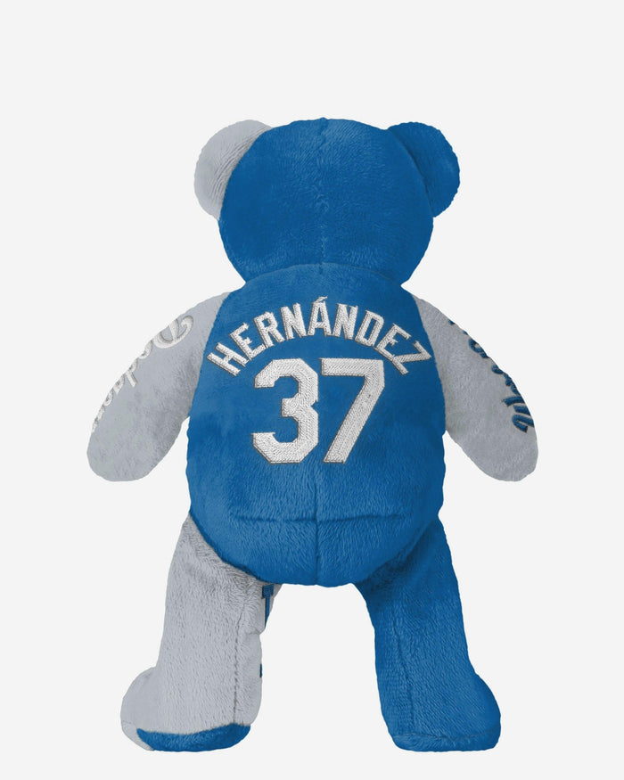 Teoscar Hernandez Los Angeles Dodgers 2025 Back To Back World Series Champions Player Embroidered Bear FOCO - FOCO.com