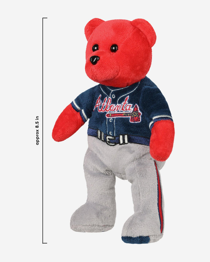 Ronald Acuna Jr Atlanta Braves Team Beans Embroidered Player Bear FOCO - FOCO.com