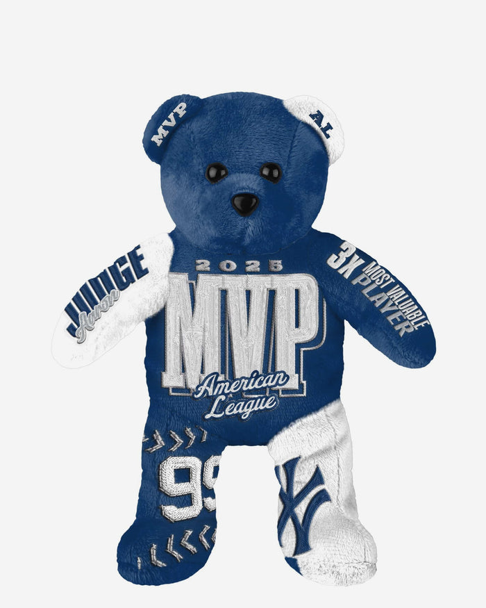 Aaron Judge New York Yankees 2025 AL MVP Team Beans Embroidered Player Bear FOCO - FOCO.com