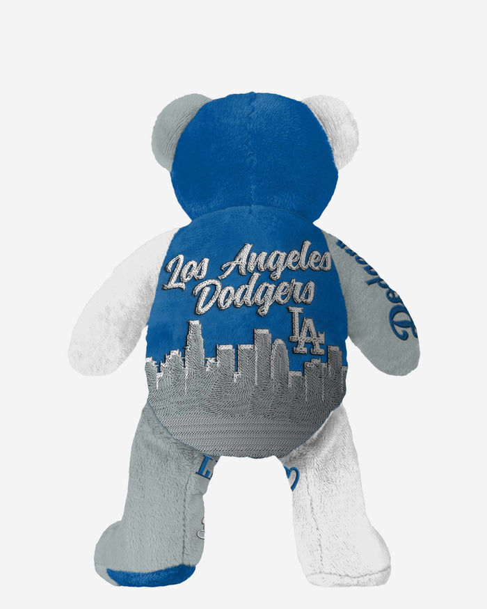 Los Angeles Dodgers NLCS Bound Team Beans Embroidered Bear FOCO - FOCO.com