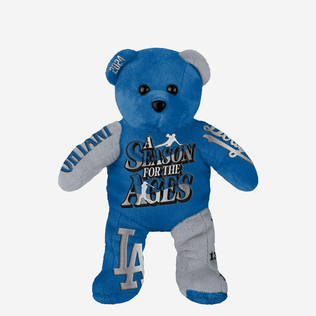 Shohei Ohtani Los Angeles Dodgers a Season for the Ages Team Beans Embroidered Player Bear FOCO - FOCO.com