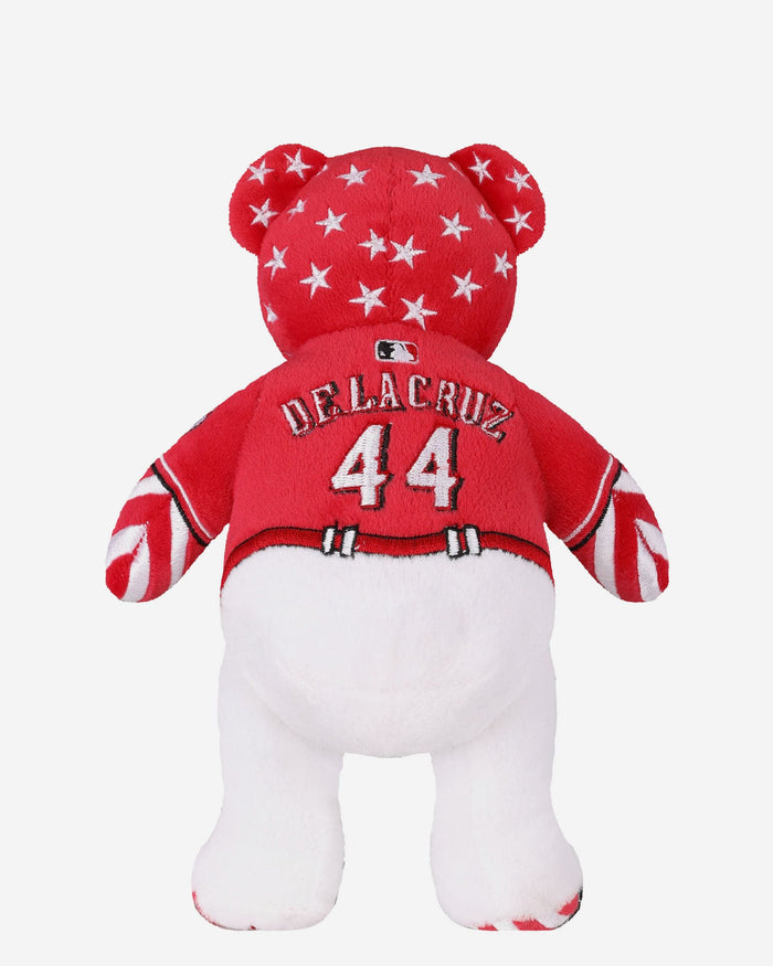 Elly De La Cruz Cincinnati Reds Independence Day Team Beans Embroidered Player Bear FOCO - FOCO.com