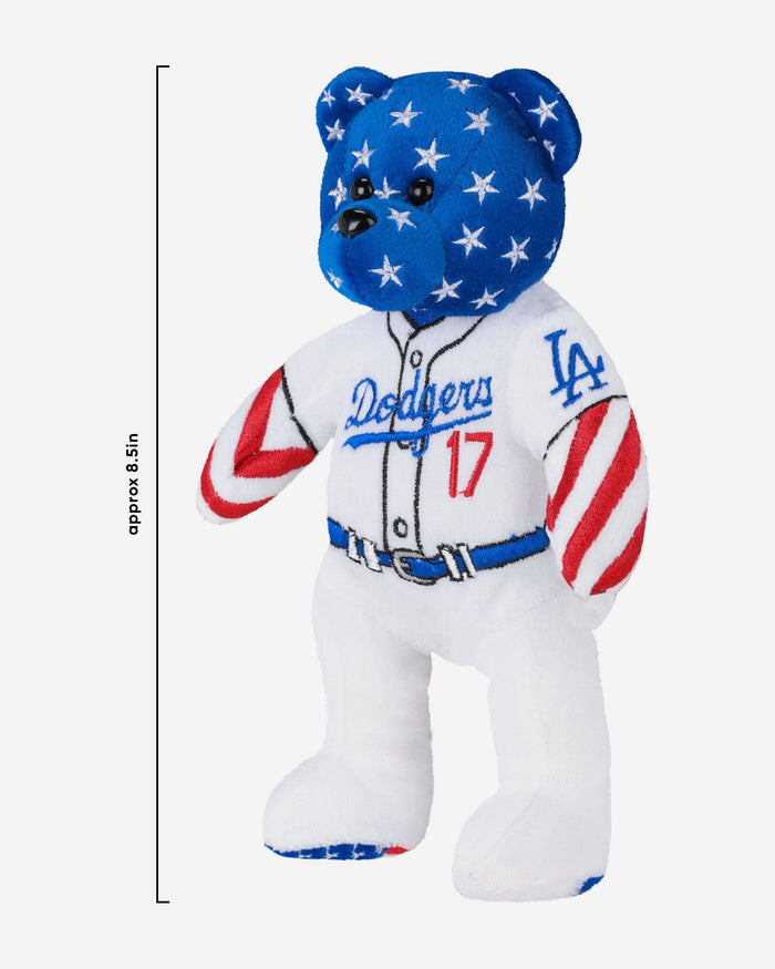 Shohei Ohtani Los Angeles Dodgers Independence Day Team Beans Embroidered Player Bear FOCO - FOCO.com