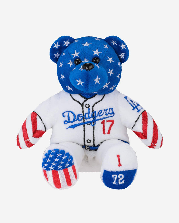 Shohei Ohtani Los Angeles Dodgers Independence Day Team Beans Embroidered Player Bear FOCO - FOCO.com