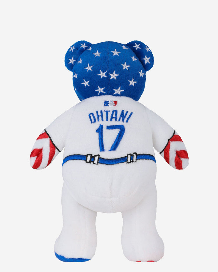 Shohei Ohtani Los Angeles Dodgers Independence Day Team Beans Embroidered Player Bear FOCO - FOCO.com