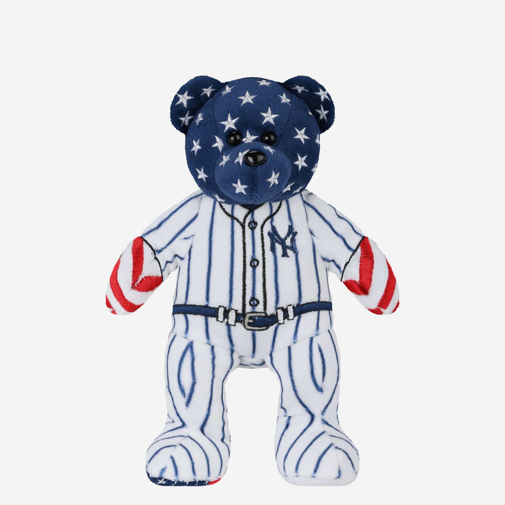 Aaron Judge New York Yankees Independence Day Team Beans Embroidered Player Bear FOCO - FOCO.com