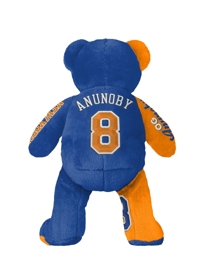 OG Anunoby New York Knicks 2026 NBA Champions Team Beans Embroidered Player Bear FOCO - FOCO.com