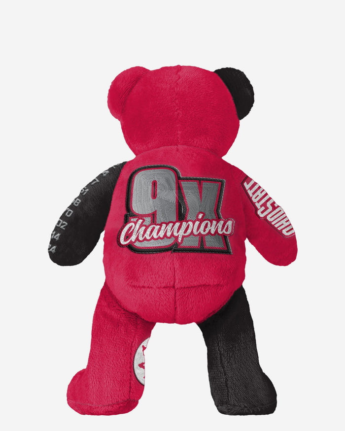 Ohio State Buckeyes 9x Football National Champions Team Beans Embroidered Bear FOCO - FOCO.com