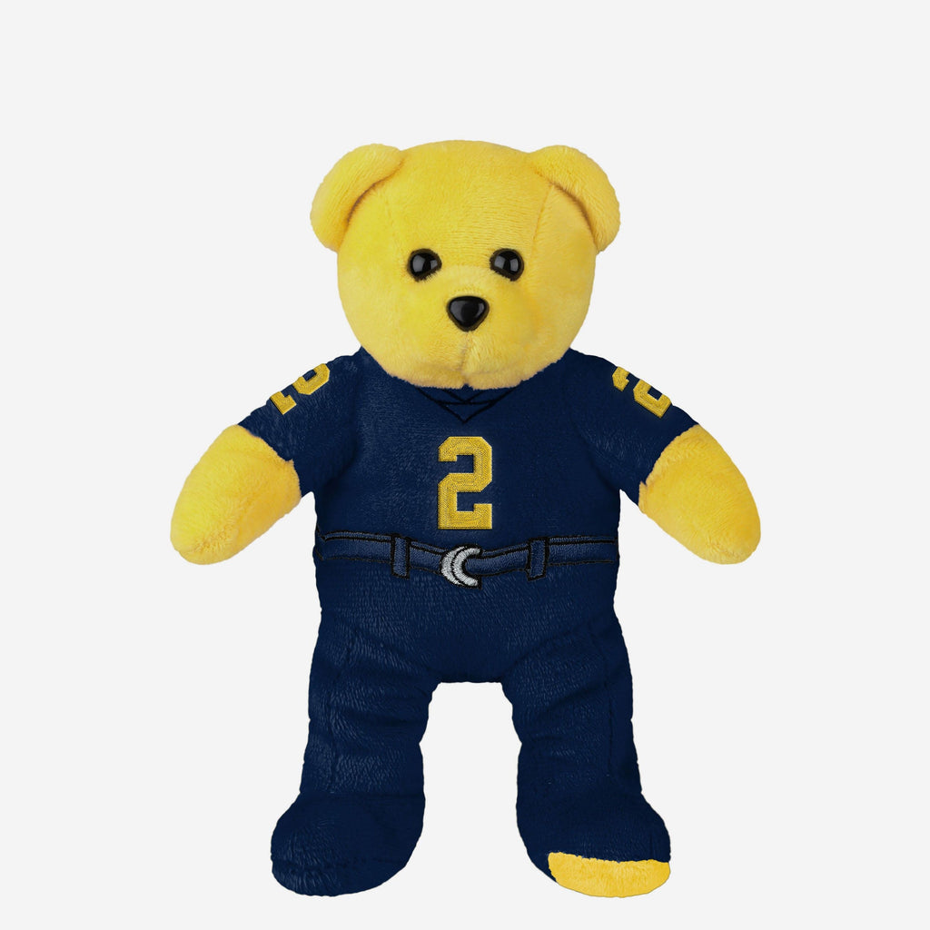 Blake Corum Michigan Wolverines 2023 Football National Champions Team Beans Embroidered Player Bear FOCO - FOCO.com