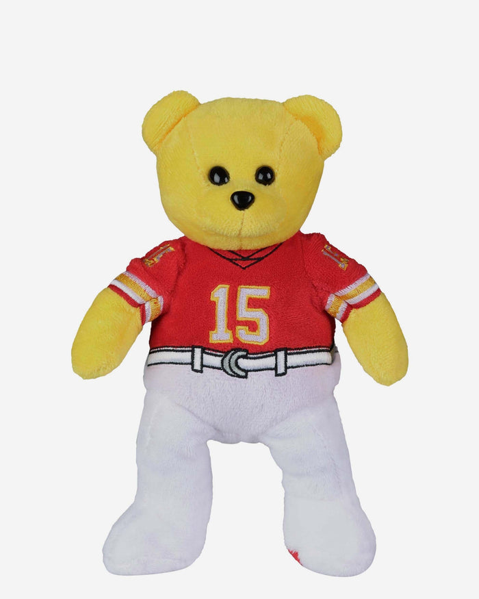 Patrick Mahomes Kansas City Chiefs Team Beans Embroidered Player Bear FOCO - FOCO.com