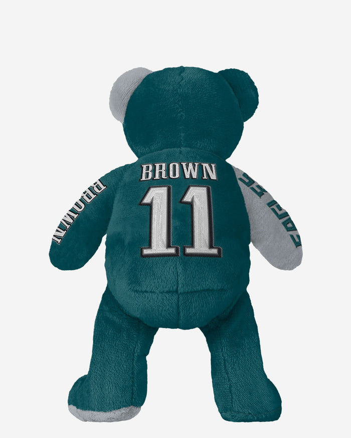 AJ Brown Philadelphia Eagles Super Bowl LIX Champions Team Beans Embroidered Player Bear FOCO - FOCO.com