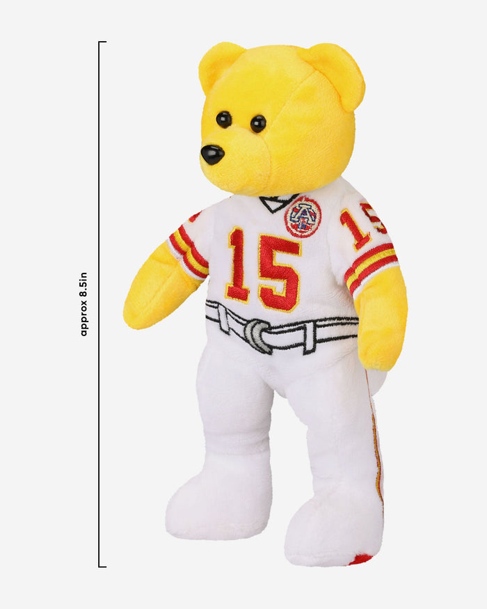 Patrick Mahomes Kansas City Chiefs Away Uniform Team Beans Embroidered Player Bear FOCO - FOCO.com