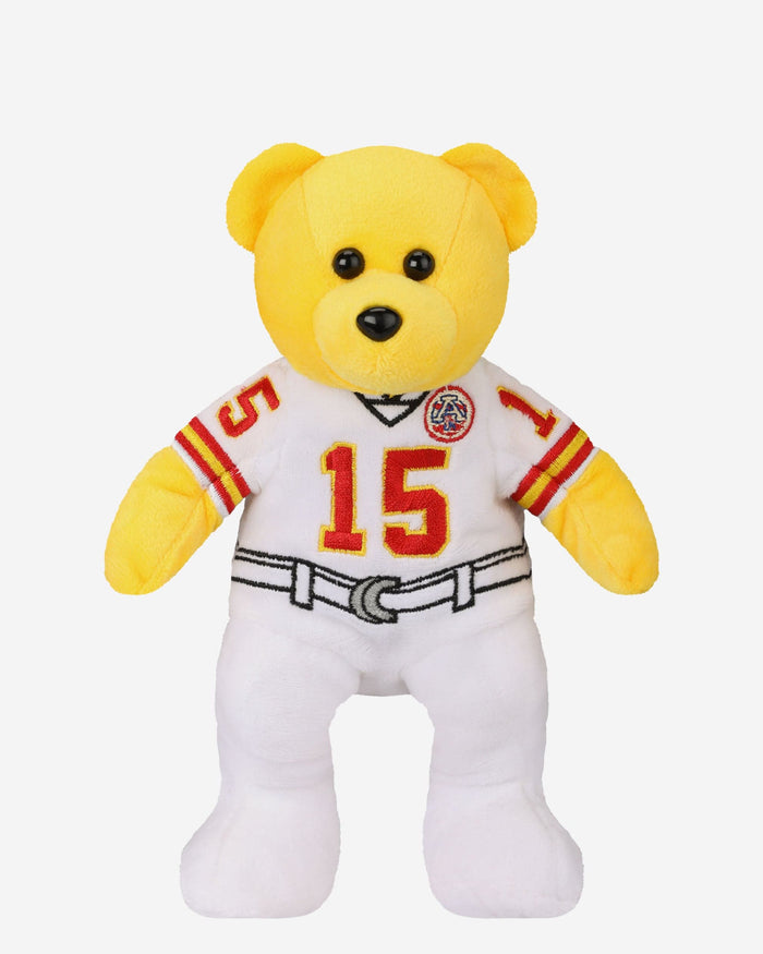 Patrick Mahomes Kansas City Chiefs Away Uniform Team Beans Embroidered Player Bear FOCO - FOCO.com