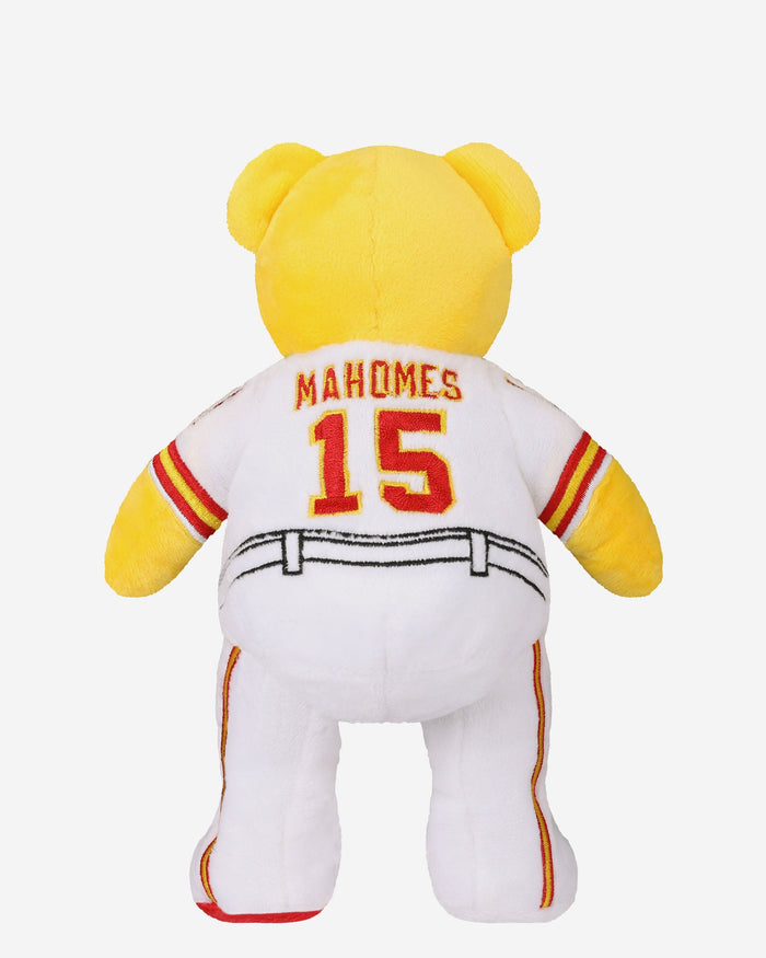 Patrick Mahomes Kansas City Chiefs Away Uniform Team Beans Embroidered Player Bear FOCO - FOCO.com